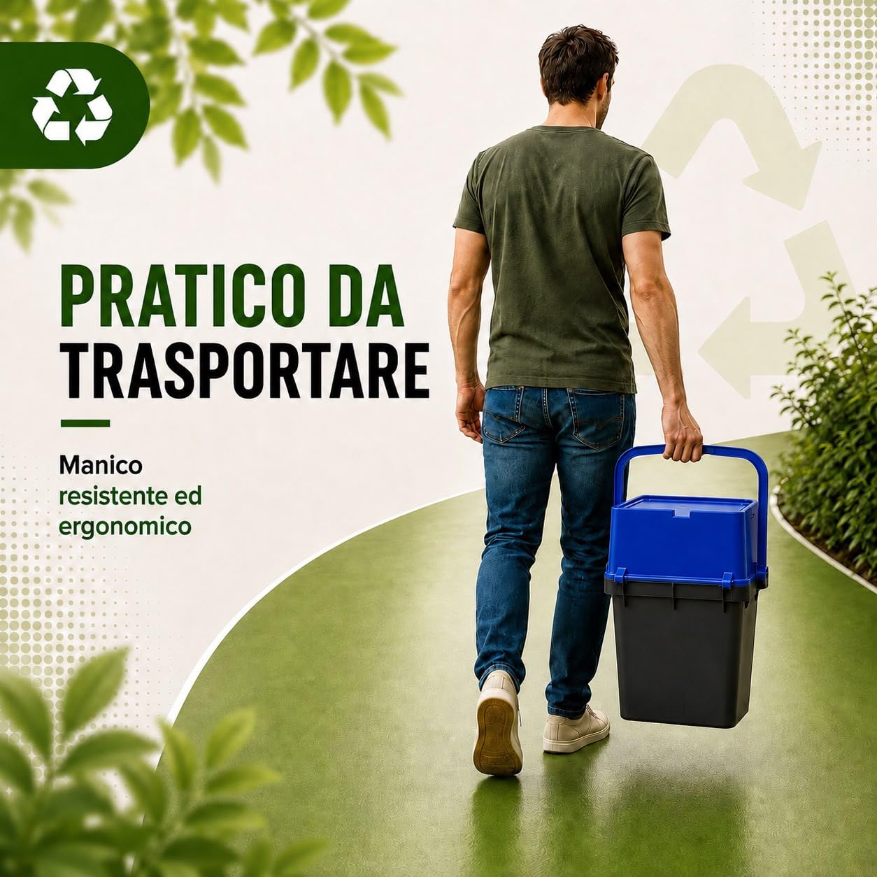 Pratico da trasportare – caratteristiche dei secchi 30 e 40 litri